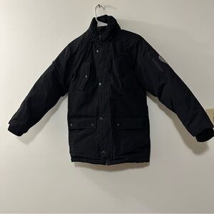 Diesel Boys Winter Snow‎ Jacket Black Size 10-12 no hood